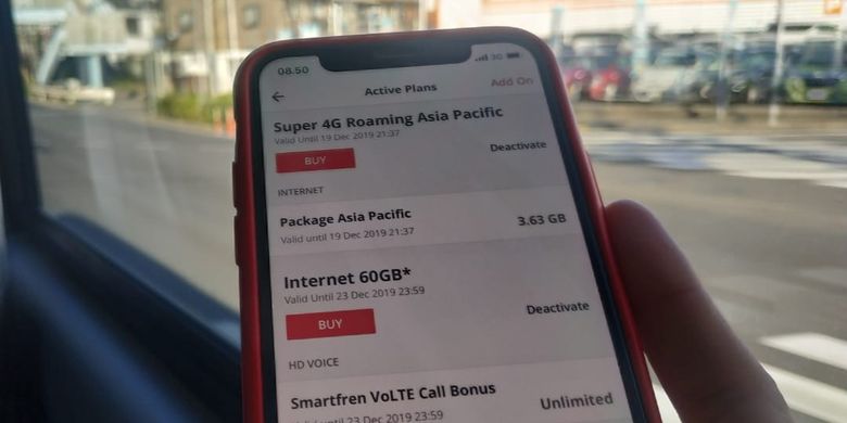 Internet Roaming Smartfren Di Jepang Rp 150 000 Dapat Kuota 2 Gb Halaman All Kompas Com