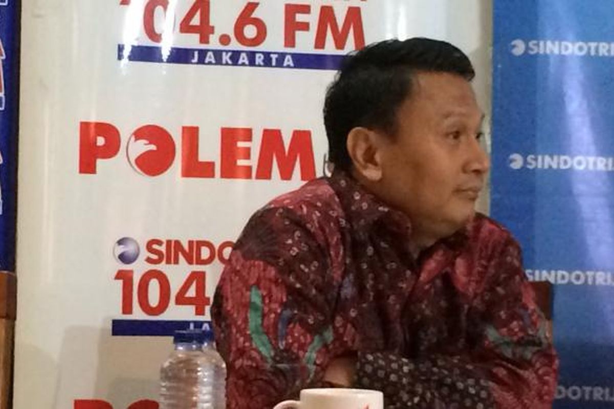 Ketua Tim Pemenangan Anies Baswedan-Sandiaga Uno, Mardani Ali Sera di Cikini, Jakarta Pusat, Sabtu (18/2/2017).