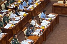 Rapat Perdana dengan Komisi I, Menhan Perkenalkan Sekjen dan Irjen Baru