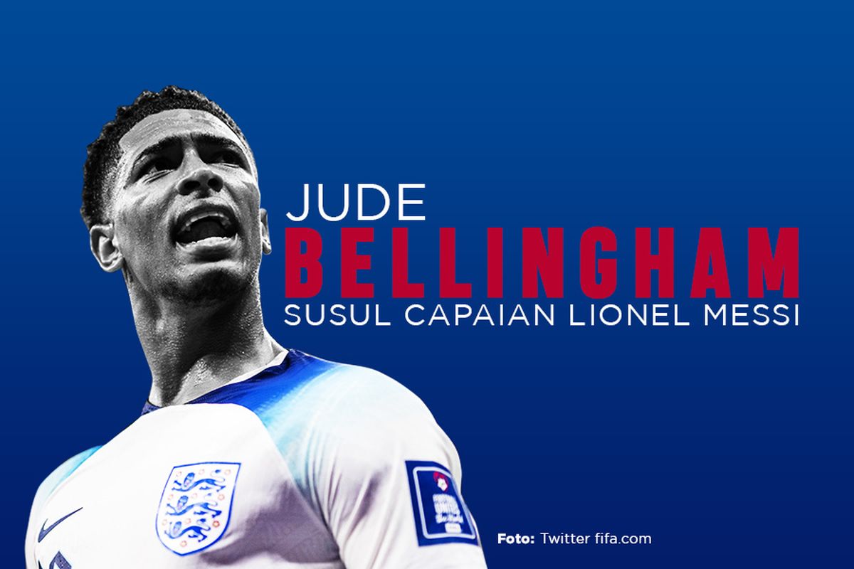 Jude Bellingham Susul Capaian Lionel Messi