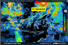 Peringatan Siklon Tropis Mawar 29 Mei di Taiwan, Bagaimana Indonesia?