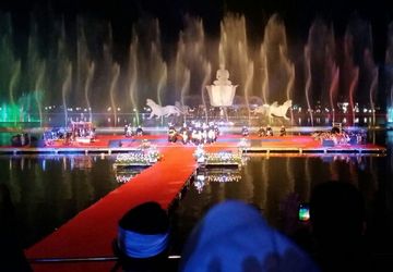 Pemkab Purwakarta Manfaatkan Pertunjukan Air Mancur untuk Pasarkan UMKM