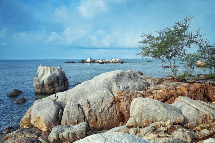 Ilustrasi Pantai Trikora, salah satu tempat wisata yang wajib dikunjungi di Bintan.