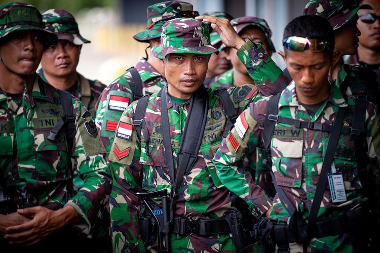 Latihan gabungan tahun ini melibatkan 350 prajurit dari kedua negara.