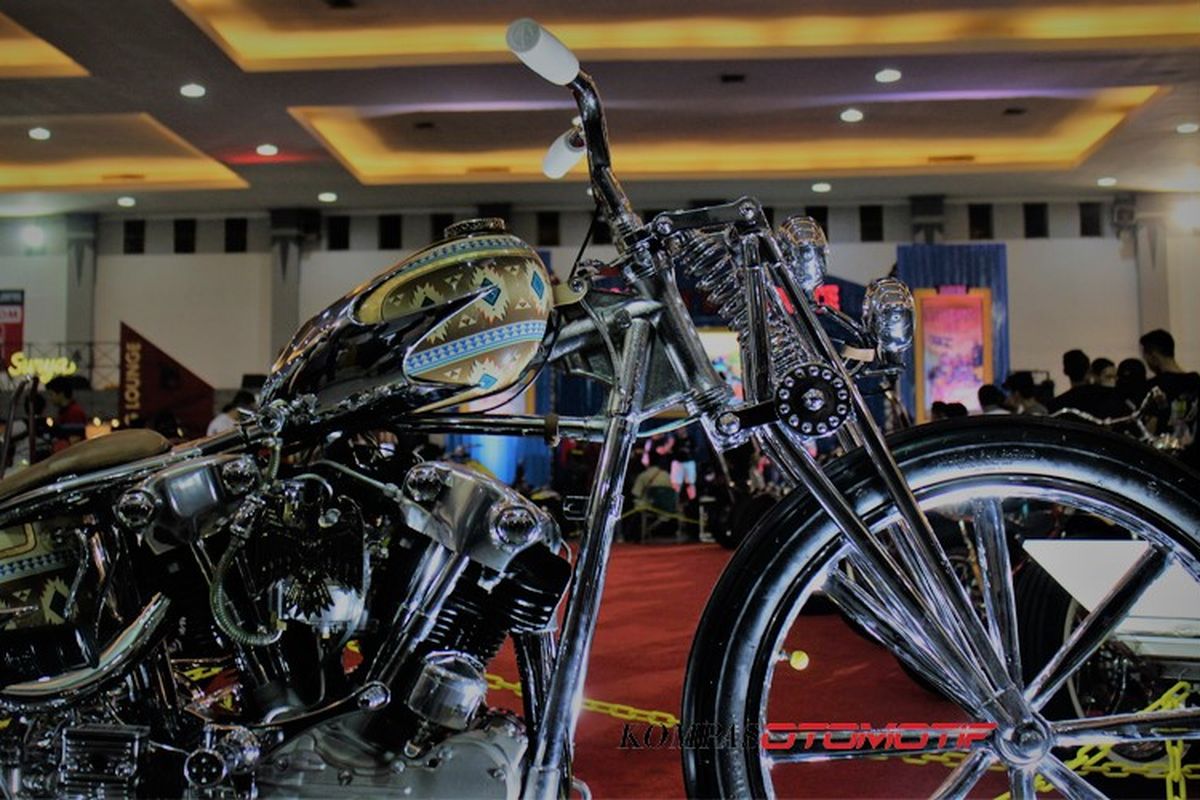 Chopper Queen Lekha di Kustomfest 2018