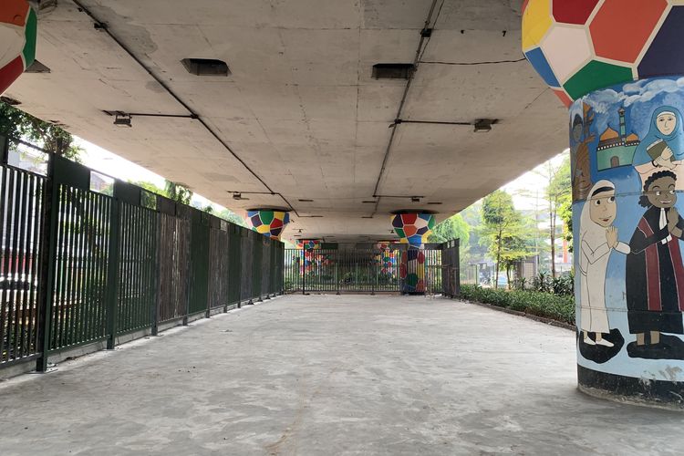 Kolong Flyover Kampung Melayu Jaktim Dibangun Ring Tinju, Target Rampung Oktober 2026