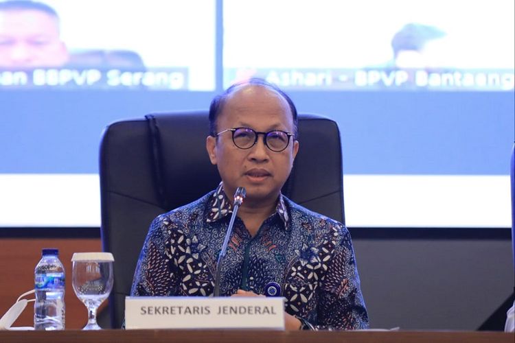 Sekretaris Jenderal Kemnaker Anwar Sanusi.