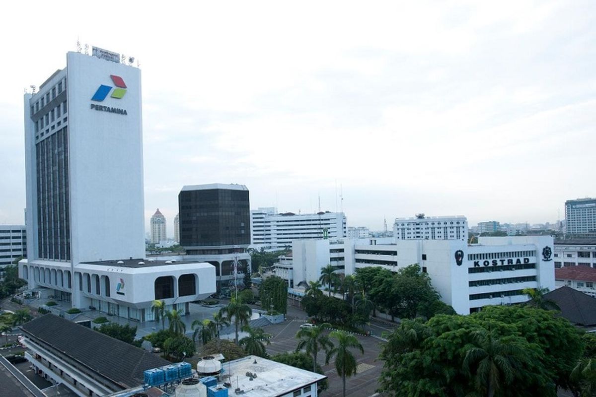 Kantor pusat Pertamina.