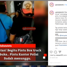 Viral Bajing Loncat Hendak Mencuri di Mobil Pengiriman Barang, Malah Dikurung dan Dibawa ke Kantor Polisi