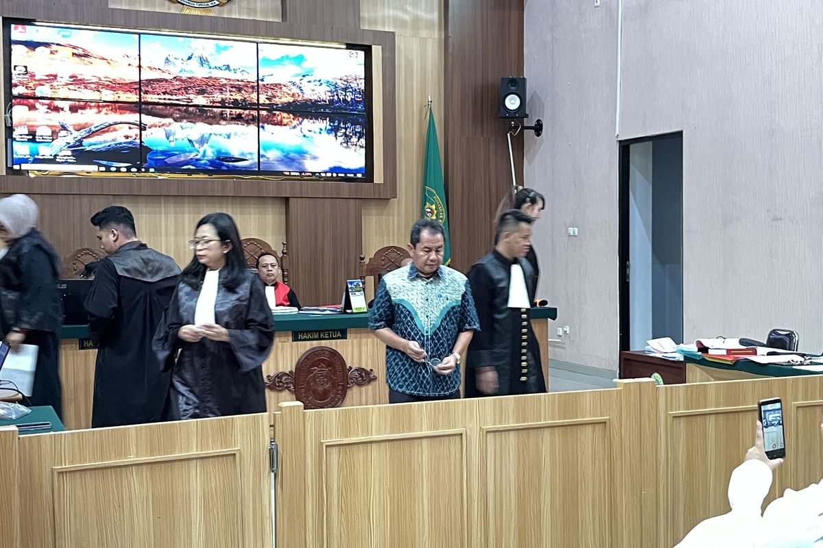 Pemeriksaan saksi ahli pidana dalam sidang kasus pencemaran nama baik Isa Zega, Selasa (22/4/2025).