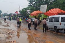 Video Puluhan Pemotor Berjatuhan di Cileungsi Viral, Polisi Turun Tangan