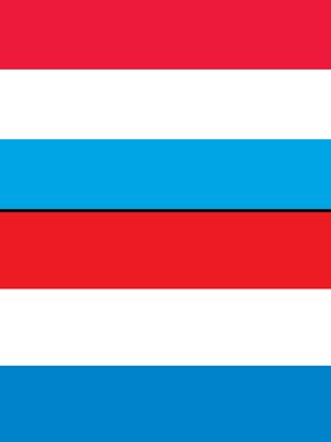 Bendera Luksemburg dan Bendera Belanda