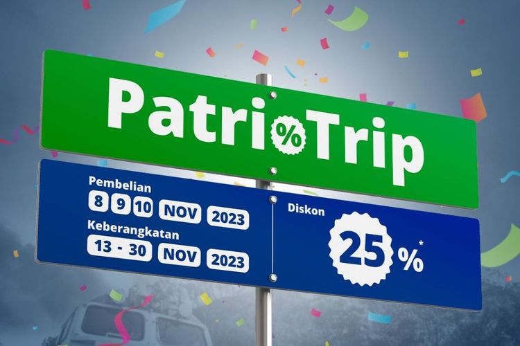 PT KAI rilis Promo Patriotrip berupa potongan harga tiket 25 persen selama peringatan Hari Pahlawan 2023.