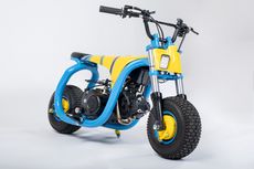 Mini Bike Dijejali Mesin Motor Bebek, Mau Jadi Pusat Perhatian