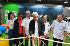  Gubernur Ganjar Pranowo Resmikan Borobudur Marathon Lounge