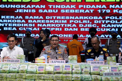 Jemput 179 Kilogram Sabu dari Malaysia, Kurir Narkoba Ditangkap di Aceh Timur