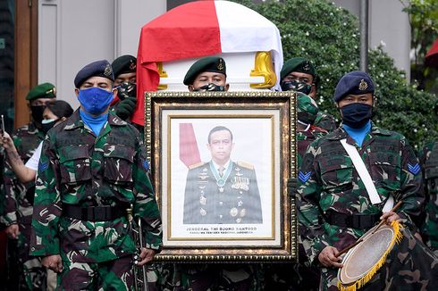 Meninggalnya Djoko Santoso, Bendera Setengah Tiang hingga Kenangan Prabowo...