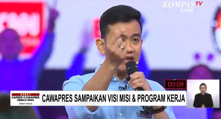 CEK FAKTA : Gibran Sebut Pertumbuhan Ekonomi di Indonesia "Resilience" di Angka 5 Persen