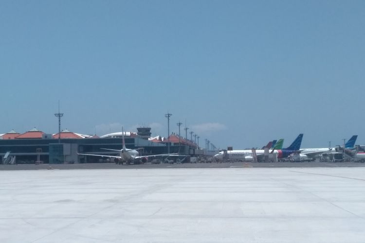 Bandara I Gusti Ngurah Rai, Bali, berbenah menyambut digelarnya IMF-World Bank Group Annual Meeting 2018 di Bali, 9-14 Oktober 2018 mendatang.