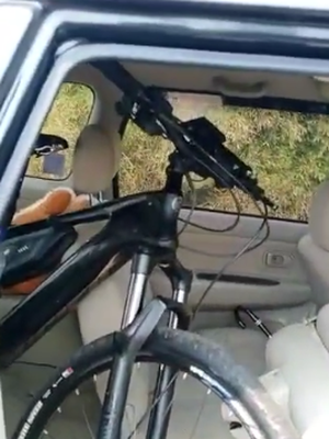 Video Viral Mobil Angkut Sepeda Ditilang
