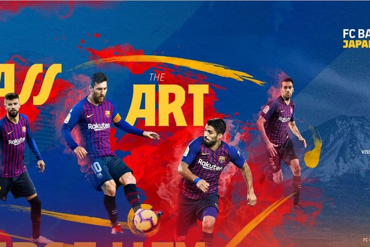 Barcelona mengumumkan akan menjalani tur ke Jepang pada Juli 2019.