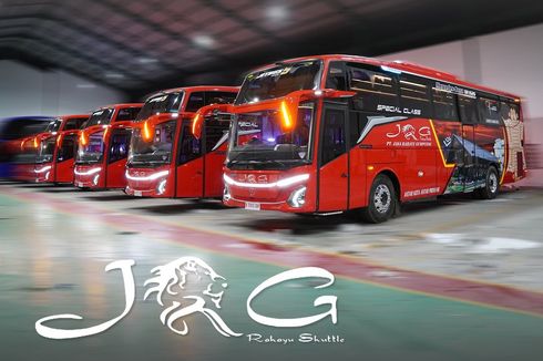 PO JRG Luncurkan 4 Bus Baru Pakai Bodi Jetbus 5
