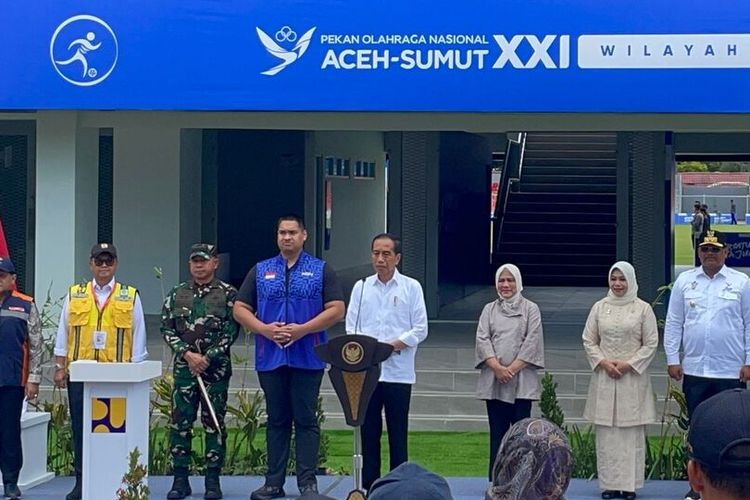 Resmikan Venue PON XXI di Aceh, Jokowi: Jangan Jadi Tak Terawat