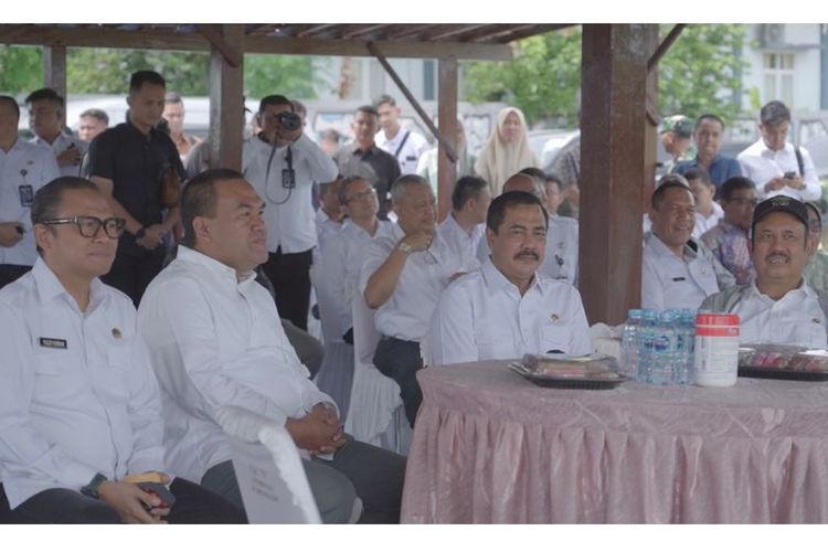 Menteri Imipas Agus Andrianto melakukan kunjungan kerja ke Kabupaten Blora. 