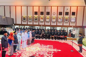 Pramono Lantik 11 Pejabat Pemprov DKI, Ada Wali Kota hingga Kepala Dinas