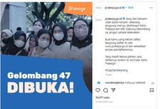 Pendaftaran Gelombang 47 Dibuka, Ini Syarat dan Cara Daftar Akun Kartu Prakerja