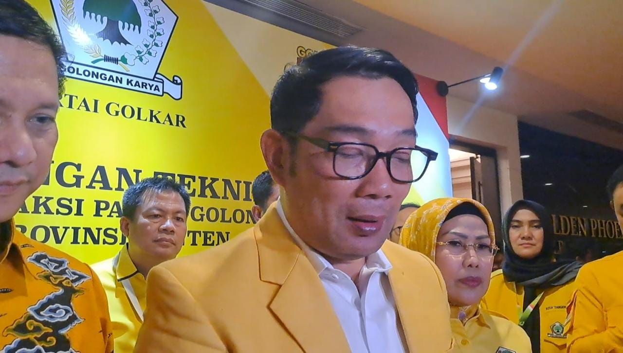 Wacana Dorong Ridwan Kamil untuk Pilpres Dianggap Bisa Redakan Isu Munaslub Golkar