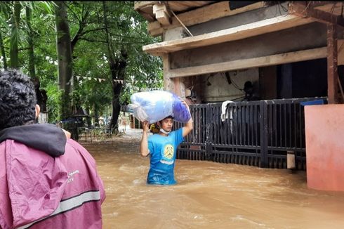 57 RT di Jakarta Terendam Banjir hingga 1,5 Meter, 694 Warga Mengungsi