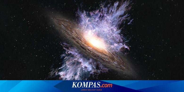 Lubang Hitam Supermasif Ini Lepaskan Gas Galaksi, Apa Dampaknya? - Vimarsana News