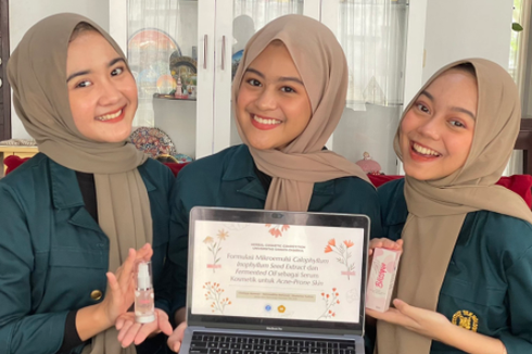 Bikin Skincare Herbal dengan 4 Bahan Ini, Mahasiswa ITB Raih Juara