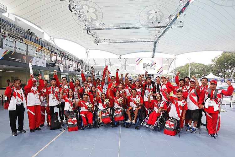 Tim renang Indonesia ke ASEAN Para Games 2017