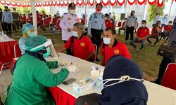 Pemkot Madiun Gelar Vaksinasi untuk 750 Narapidana 