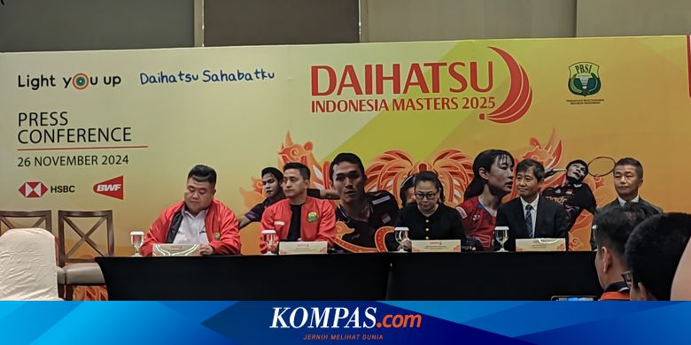 Tiket Indonesia Masters 2025 Dijual Hari Ini, Daftar Harga dan Cara Membeli