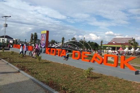 Ini Fasilitas yang Ada di Alun Alun Depok