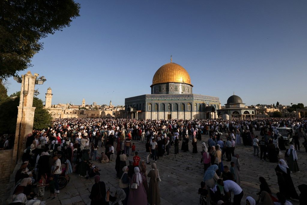 Suasana Idul Adha di Palestina, Shalat Id di Reruntuhan dan Tanpa Hewan Kurban