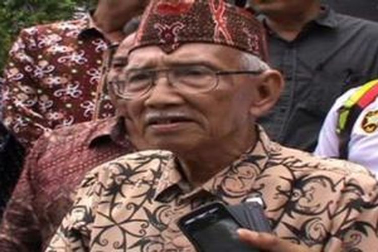 Ketua Dewan Adat Dayak Kalimantan Tengah Sabran Achmad