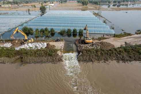 Kali Kedua dalam Tiga Bulan, China Utara Dilanda Banjir, 13 Orang Tewas