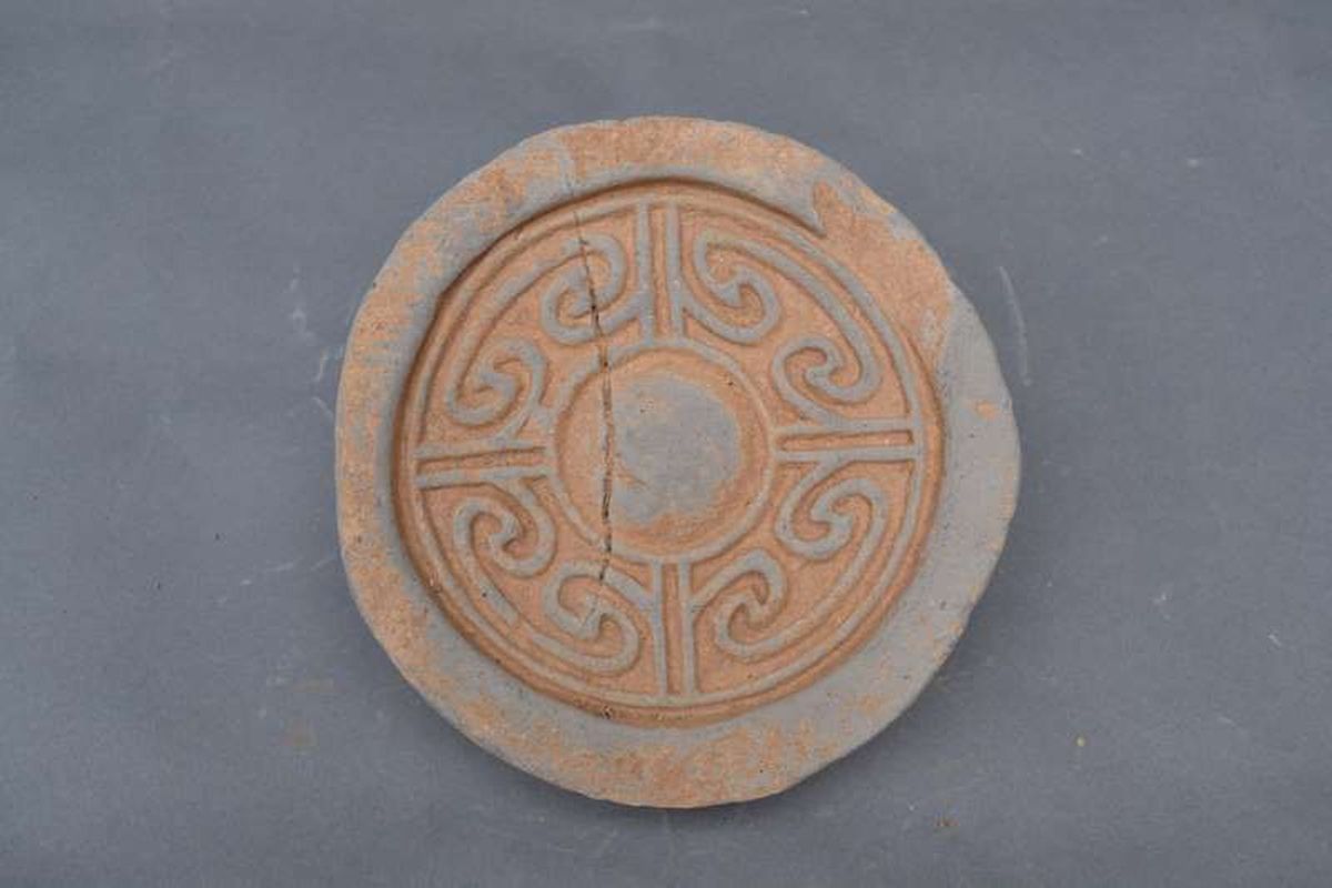 Stempel yang membuktikan bahwa makam tersebut adalah milik Kaisar Liu Zhi.