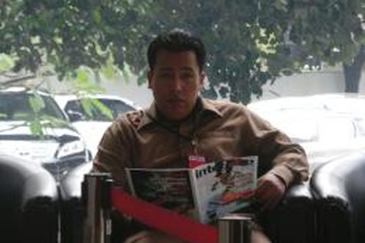 Marisi Martondang, anak buah mantan Bendahara Umum Partai Demokrat Muhammad Nazaruddin diperiksa KPK terkait penyidikan kasus dugaan korupsi pembangunan sarana dan prasarana olahraga di Hambalang, Selasa (23/7/2013).