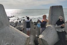 Pengunjung Pantai Glagah di Kulon Progo Membeludak Saat Tahun Baru, Lebih dari 18.000 Orang