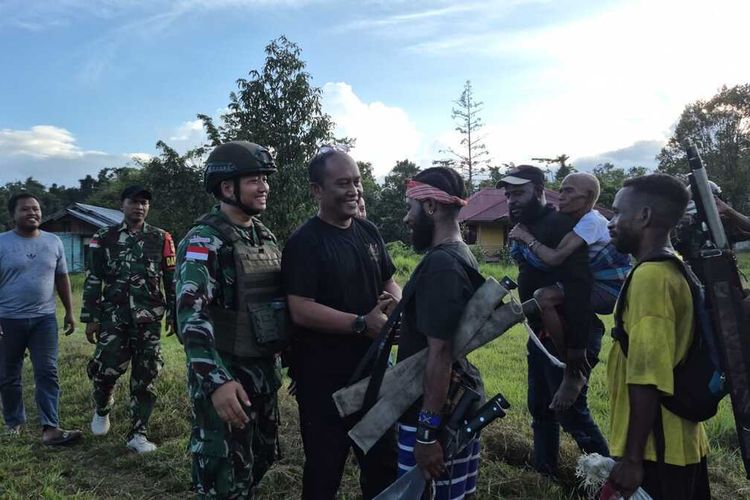 Tugas di Papua, Satgas Yonif 410 Alugoro Blora Antarkan 37 Eks TPNPB OPM Kembali ke NKRI