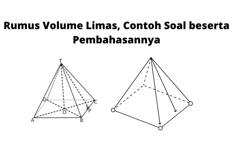 Rumus Volume Limas, Contoh Soal beserta Pembahasannya