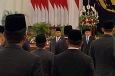 Prabowo Pimpin Pengambilan Sumpah Jaksa Agung hingga Kepala BIN di Istana