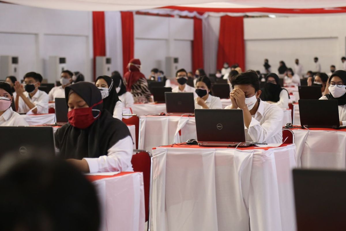 Ilustrasi tes CPNS. Pembukaan pendaftaran CPNS 2024 kembali diundur menjadi Juli-Agustus 2024.