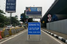 Penutupan Pintu Tol Bikin Macet, Pendapatan Awak Kopaja Pun Menurun