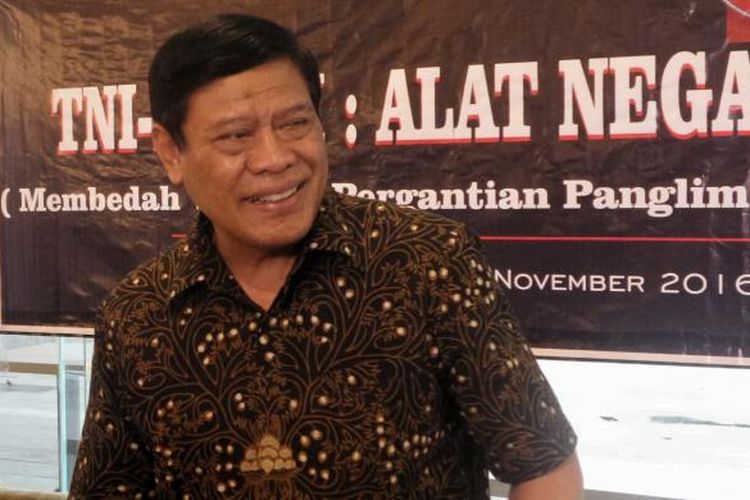 Mantan Menteri Koordinator bidang Politik, Hukum dan Keamanan Tedjo Edhy Purdijatno